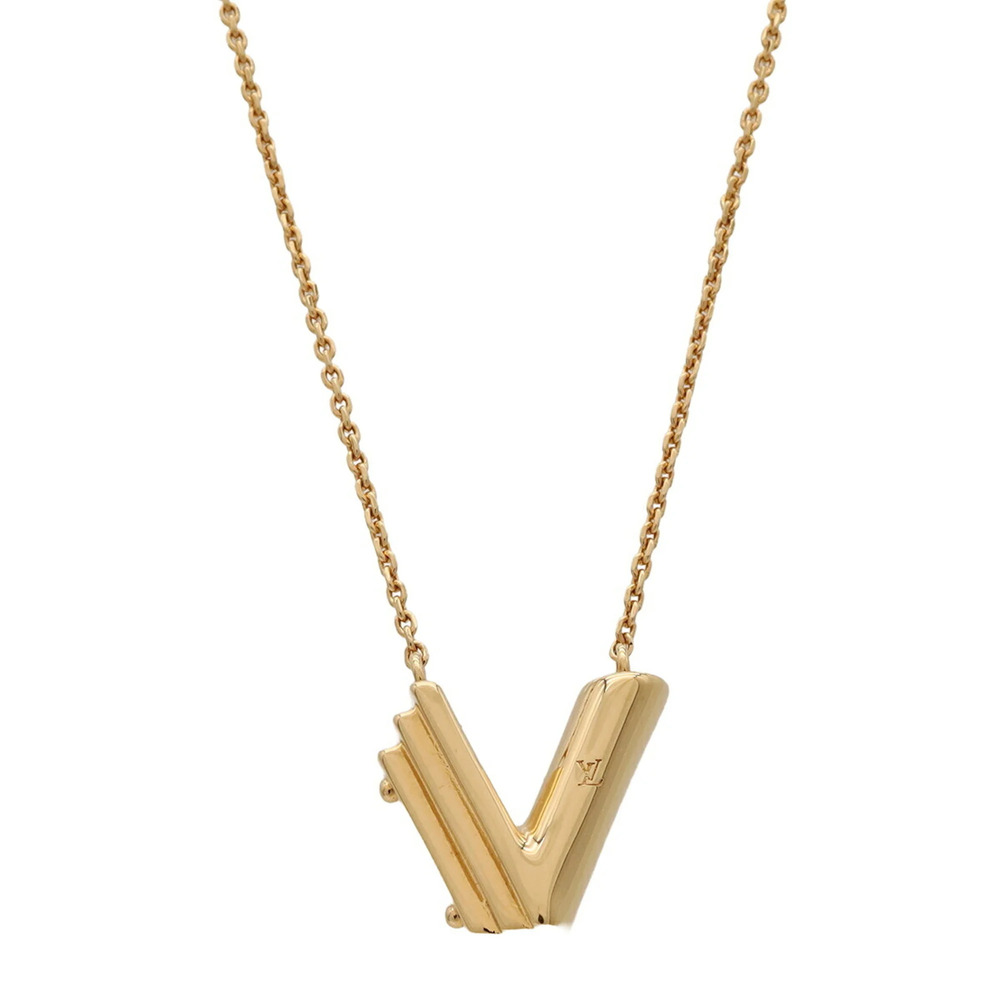 LOUIS VUITTON Gold Necklace